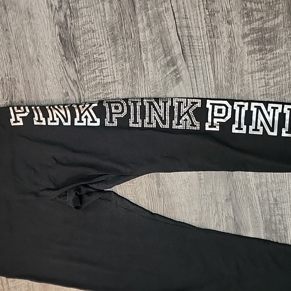 Grey LOVE PINK XL Leggings - Picture 6 of 7